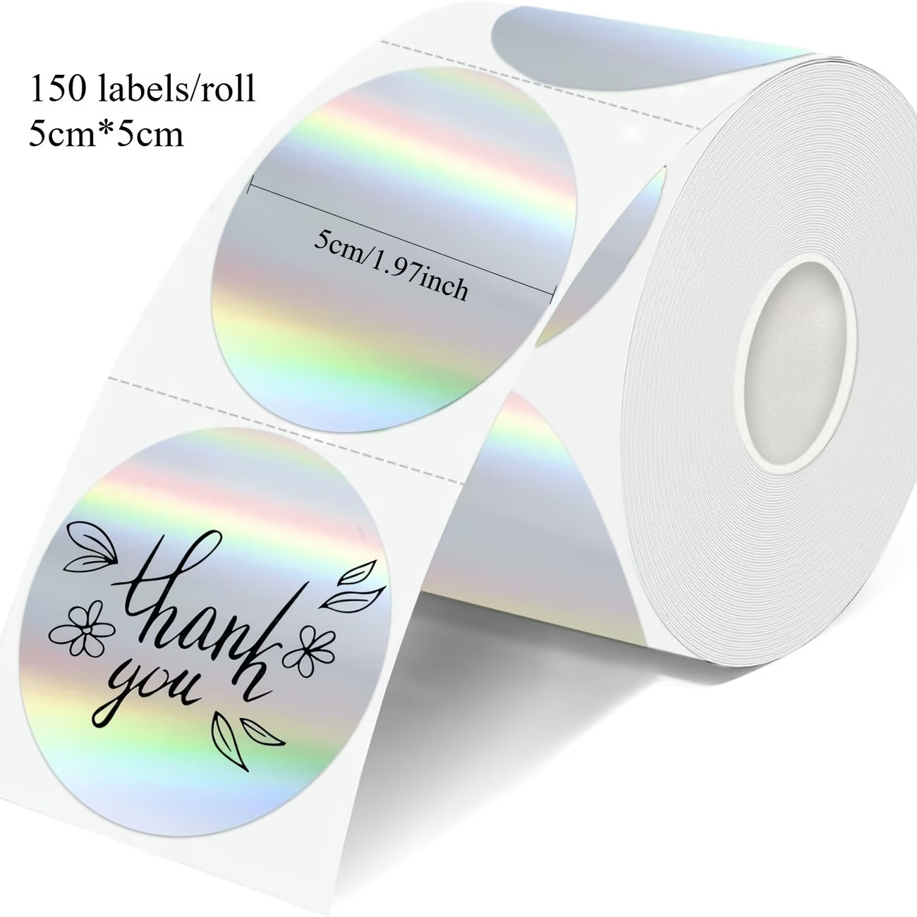 Colour Round Thermal Label