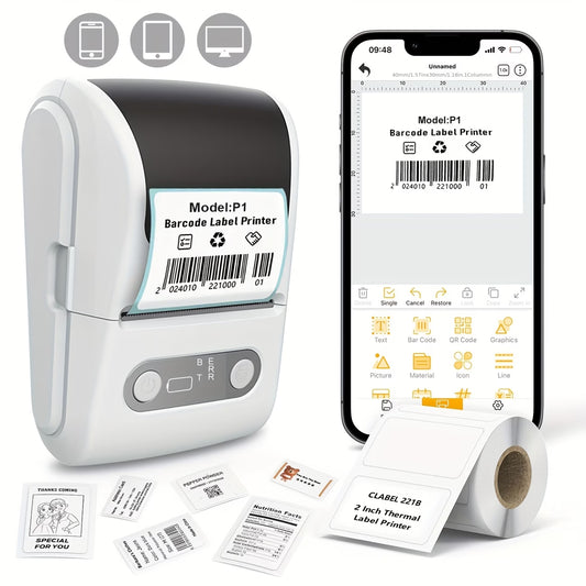 Nano Aura Portable Thermal Bluetooth Label Printer