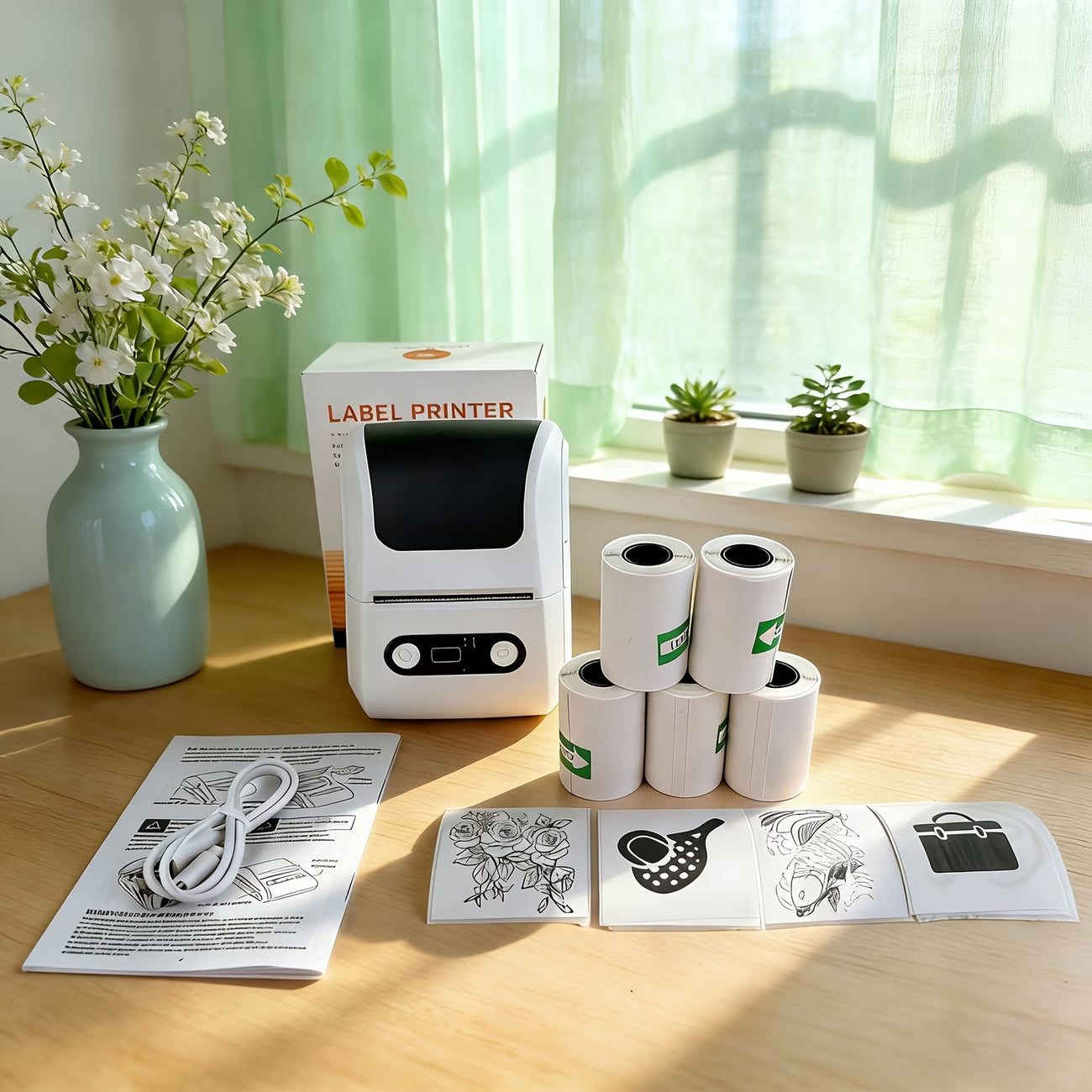Nano Aura Portable Thermal Bluetooth Label Printer